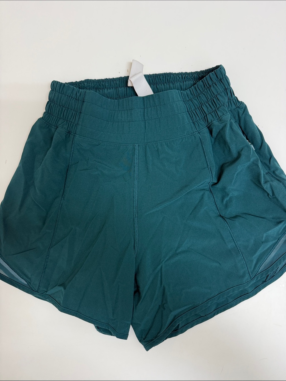 Lululemon Hotty Hot Womens High-Waist Teal Active Shorts